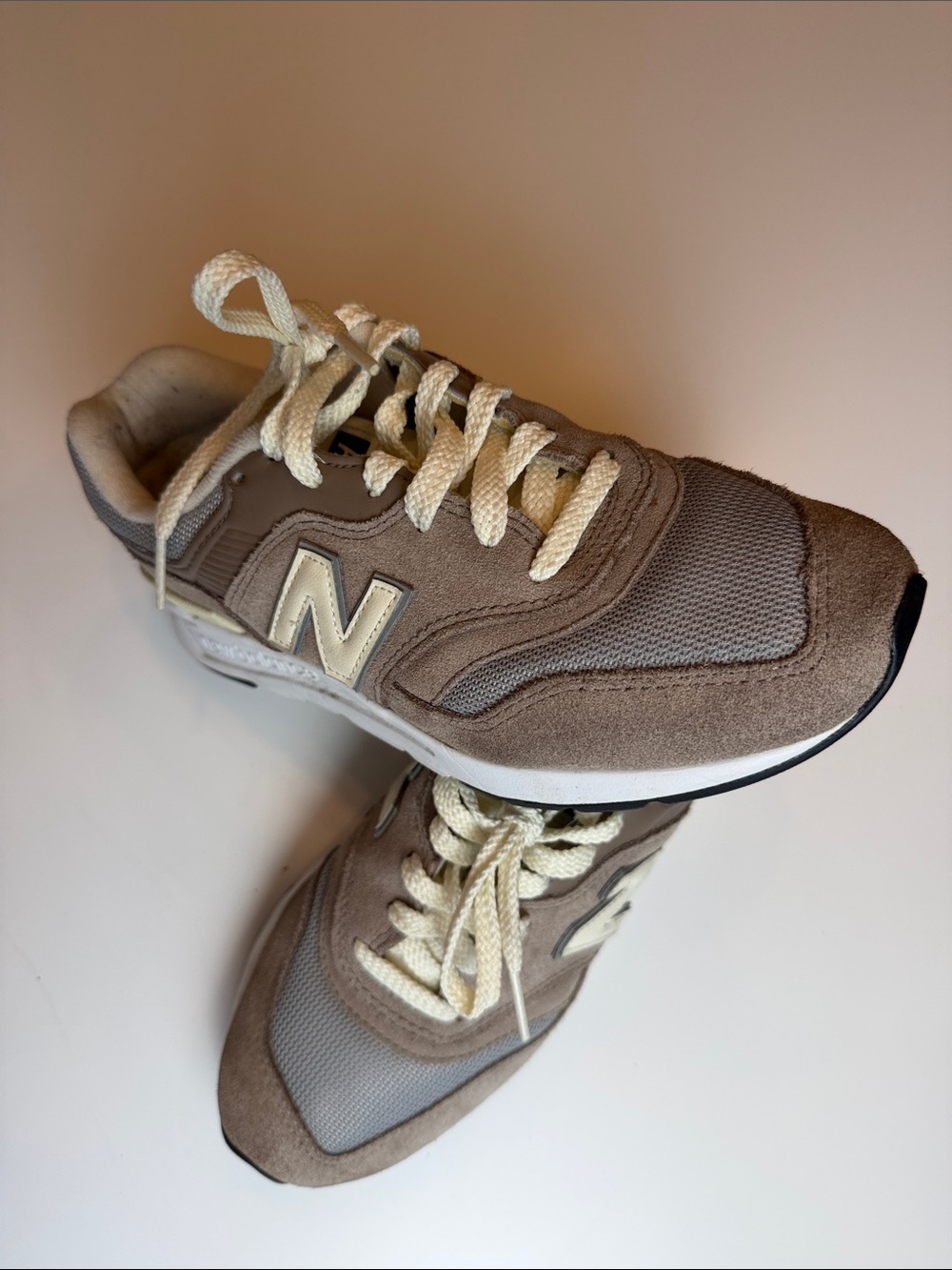 New Balance 997H Mushroom/Concrete Beige Sneakers